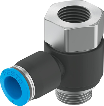 Festo 186199 T-Çabuk Bağlantı Rakoru QSTF-G1/8-4