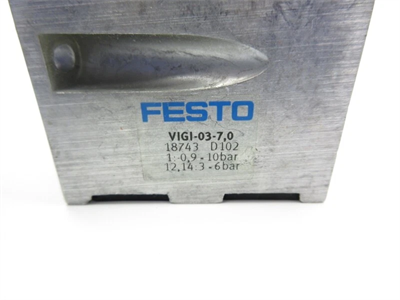 Festo 18743 VIGI-03-7,0 | Valve Terminal Manifold Block, -0.9 ila 10 bar