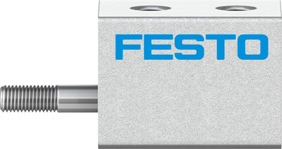 Festo 188054 ADVC-4-2,5-A-P | Kısa Stroklu Silindir | 4 mm Piston | 2.5 mm Strok | Çift Etkili | Standart Piston Mili