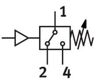 Festo 192488 PEV-1/4-B-M12 Basınç Şalteri 1-12 Bar IP65 M12 Bağlantı