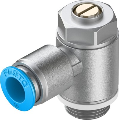 Festo 193151 GRLA-3/8-QS-10-D | Tek Yönlü Akış Kontrol Valfi