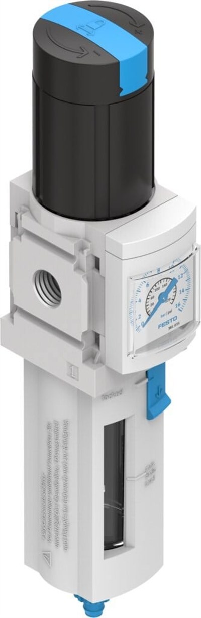 Festo 529148 MS4-LFR-1/4-D6-ERM-AS Filtre Regülatör G1/4 40µm 0.3-7 Bar