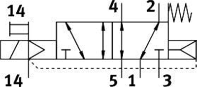 Festo 566466 VUVG-L10-M52-RZT-M5-1P3 Selenoid valf