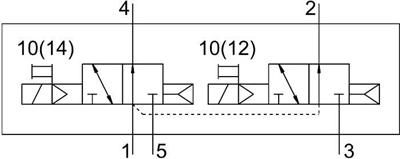 Festo 566472 VUVG-L10-T32U-AT-M7-1P3 Selenoid valf