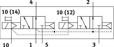 Festo 566480 VUVG-L10-T32U-AZT-M7-1P3 Selenoid valf