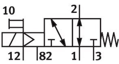 Festo 575489 VUVS-L25-M32U-MZD-G14-F8 Selenoid valf