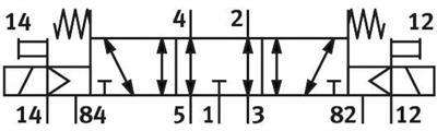Festo 575691 VUVS-L20-P53E-MZD-G18-F7 Selenoid valf