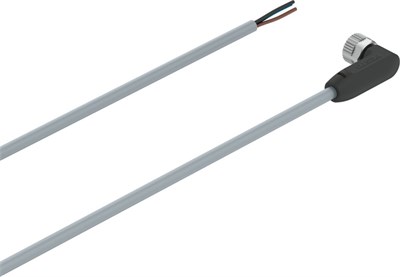Festo 8078230 NEBA-M8W3-U-2.5-N-LE3 3 Pin M8 Açılı Bağlantı Kablosu 2.5 m