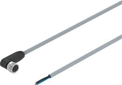 Festo 8078230 NEBA-M8W3-U-2.5-N-LE3 3 Pin M8 Açılı Bağlantı Kablosu 2.5 m