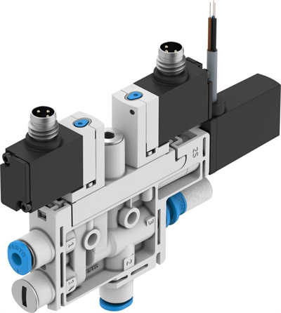 Festo 8152240 Vakum jeneratörü OVEL-5-H-10-PQ-VQ4-UA-C-A-V1PNLK-R8