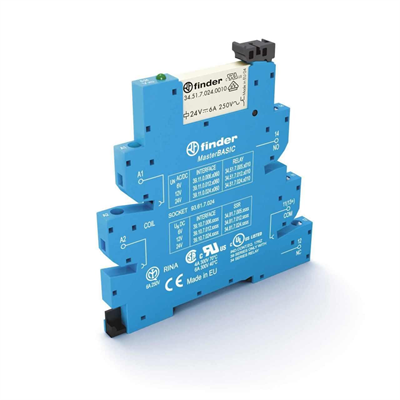 Finder 39.11.0.024.0060 Elektromekanik Silim Röle 6A 24V AC/DC