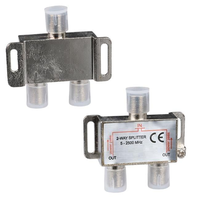 Fully E-335A 5-2500MHZ 1/2 Anten Splitter Powerpass