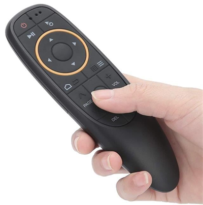 G10 Android-Windows-Linux-TV Box-Mac OS Uyumlu 2.4 Ghz Ses Komutlu Wireless Air Mouse Uzaktan Kumanda