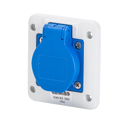 GEWISS GW68003N KOMBİNASYON SET 2 ADET 5X32 PRİZ+2 ADET 2X16 PRİZ+ RCCB KAÇAK AKIM RÖLESİ 2P.25A .AC/30MA+RCCB kaçak akım rölesi 4P.25A .AC/30mA