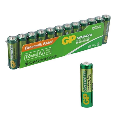 GP 15G-2VS12 AA Kalem Pil 12li Paket