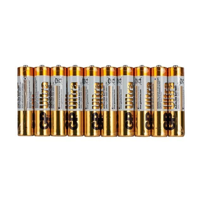 GP Ultra Alkaline AAA LR03 İnce Kalem Pil 40lı Paket (G-Tech)