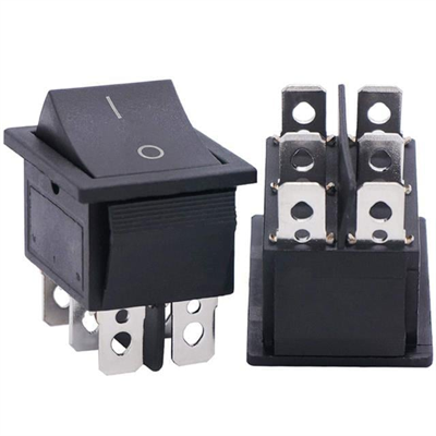 Geniş Işıksız 6P (On/Off) Açma Kapama Anahtarı IC-109A