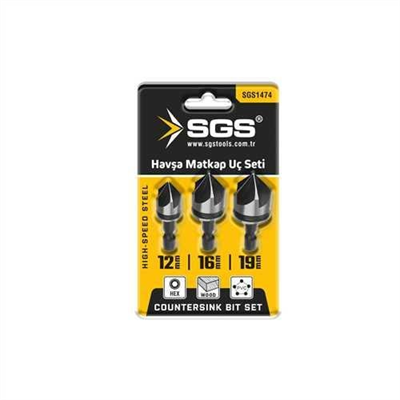 HAVŞA MATKAP UCU SETİ (12MM-16MM-19MM)