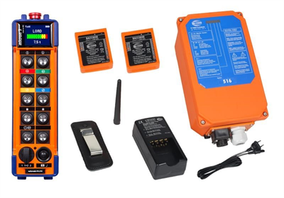 HBC-Radiomatic 516 Micron7 | 8 Hareket Çift Hız + Seçim Kablosuz Vinç Kumandası