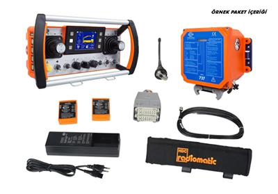 HBC-Radiomatic Spectrum D | Renkli Ekranlı Kablosuz Mobil Vinç Kumandası