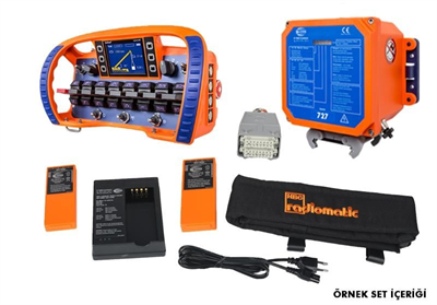 HBC-Radiomatic Technos 2 - Renkli Ekranlı Kablosuz Mobil Vinç Kumandası