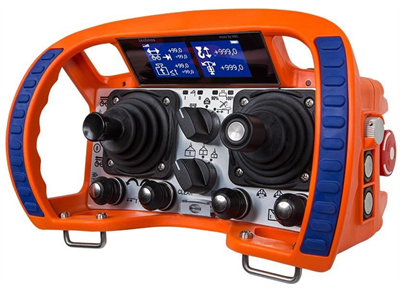 HBC-Radiomatic Technos A - Renkli Ekranlı Kablosuz Mobil Vinç Kumandası