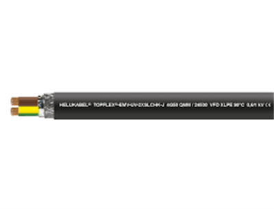 HELUKABEL   24527 TOPFLEX-EMV-UV-2XSLCHK-J black 4 G 16 mm²