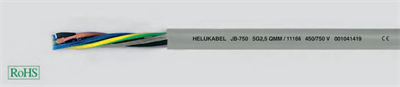 HELUKABEL 11161 JB-750 grey 2 x 2,5 mm²