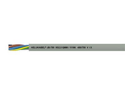 HELUKABEL 11161 JB-750 grey 2 x 2,5 mm²