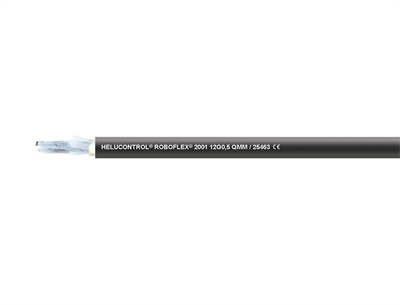 HELUKABEL 25461  ROBOFLEX® 2001 2 G 0,34 mm² black