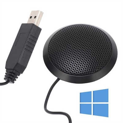 Haiki HK-102 USB 1.5 Metre Kablolu Kondenser Masaüstü Toplantı Podcast Mikrofonu