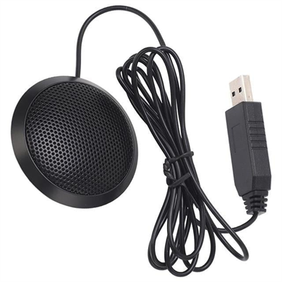 Haiki HK-102 USB 1.5 Metre Kablolu Kondenser Masaüstü Toplantı Podcast Mikrofonu