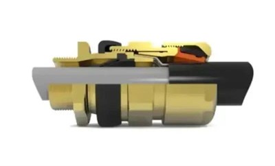 Hawke 501/453/UNIV/C/M32/NP/KIT M32 Pirinç Zırhlı Kablo Rakoru