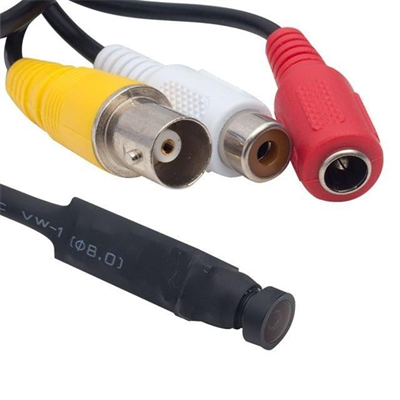 Hello HL-19309 0.5mp 3.6mm 800 TVL 1/4 Sensör Yuvarlak Tip Mini Mikrofonlu Kamera