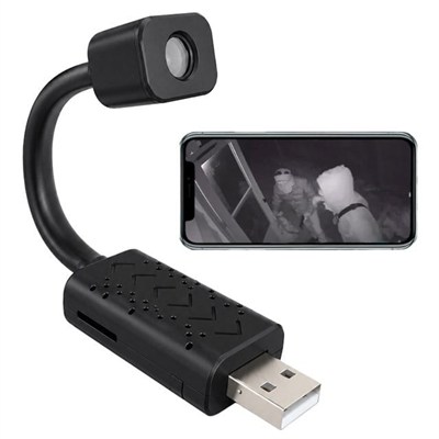 Hello HL-37822 Kablosuz Mini Wi-Fi Akıllı Güvenlik Kamerası Taşınabilir USB Girişli
