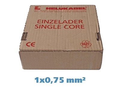 Helukabel 29099 H05V-K 1x0.75 mm² Mavi Tek Damar Kablo