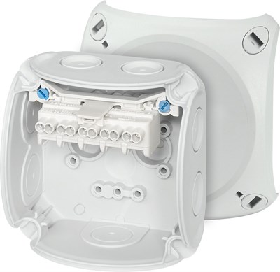 Hensel DK 0202 GZ Klemensli Kablo Bağlantı Buatı IP66 93x93x62 mm