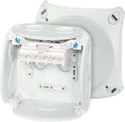 Hensel DK 0402 GZ Klemensli Kablo Bağlantı Buatı IP66 104x104x70 mm