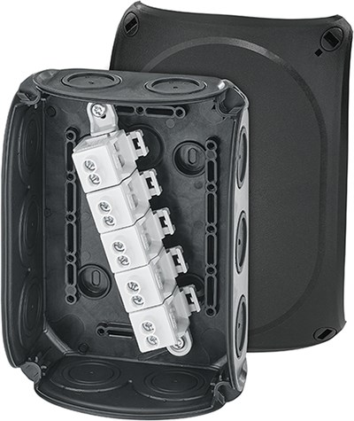 Hensel DK 1010 B Klemensli Kablo Bağlantı Buatı 130x180x77 mm IP66 63 A