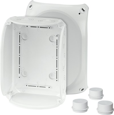 Hensel DK 1600 GZ Klemenssiz Kablo Bağlantı Buatı 180x180x77 mm IP66 1000 V