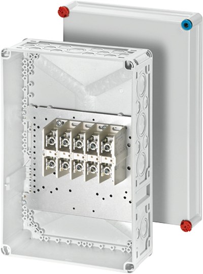 Hensel K 1205 Klemensli Kablo Bağlantı Buatı 450x300x170 mm IP65 250 A