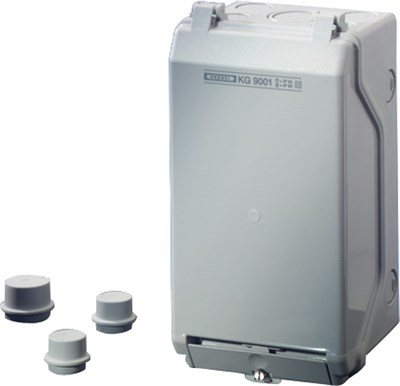 Hensel KG 9001 IN Boş Pano 253x136x115 mm IP66