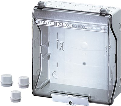 Hensel KG 9003 Boş Pano 253x217x115 mm IP66