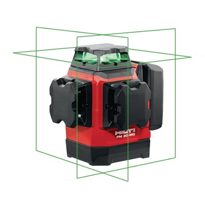 Hilti PM 30-MG Çoklu Çizgi Lazer (360° Yeşil Çizgili, Çantalı)