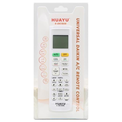 Huayu K-DK1856 Daikin Tüm Modeller Akıllı Universal Klima Kumandası