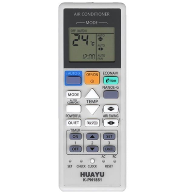 Huayu K-PN1851 Universal AC Panasonic Klima Kumandası