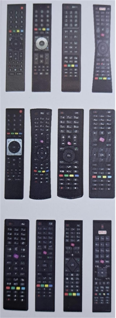 Huayu RM-L1396 Vestel-Regal-Seg Netflix Tuşlu Lcd-Led Tv Kumanda
