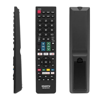 Huayu RM-SH1516 Sharp Netflıx- Youtube- Prıme Vıdeo Tuşlu Unıversal Lcd-Led Tv Kumanda