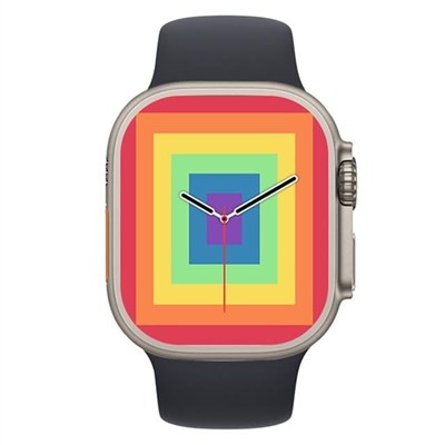 Hytech SS1 Watch IOS ve Android Uyumlu MActive 2.05 inç Geniş Ekranlı Siyah Akıllı Saat