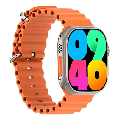 Hytech W69 Watch IOS ve Android Uyumlu MActive 2.05 inç Geniş Ekranlı Turuncu Akıllı Saat